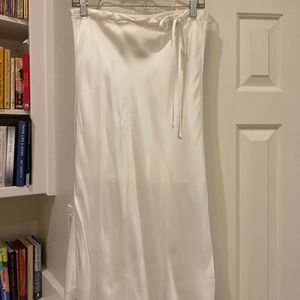 A.L.C White maxi skirt